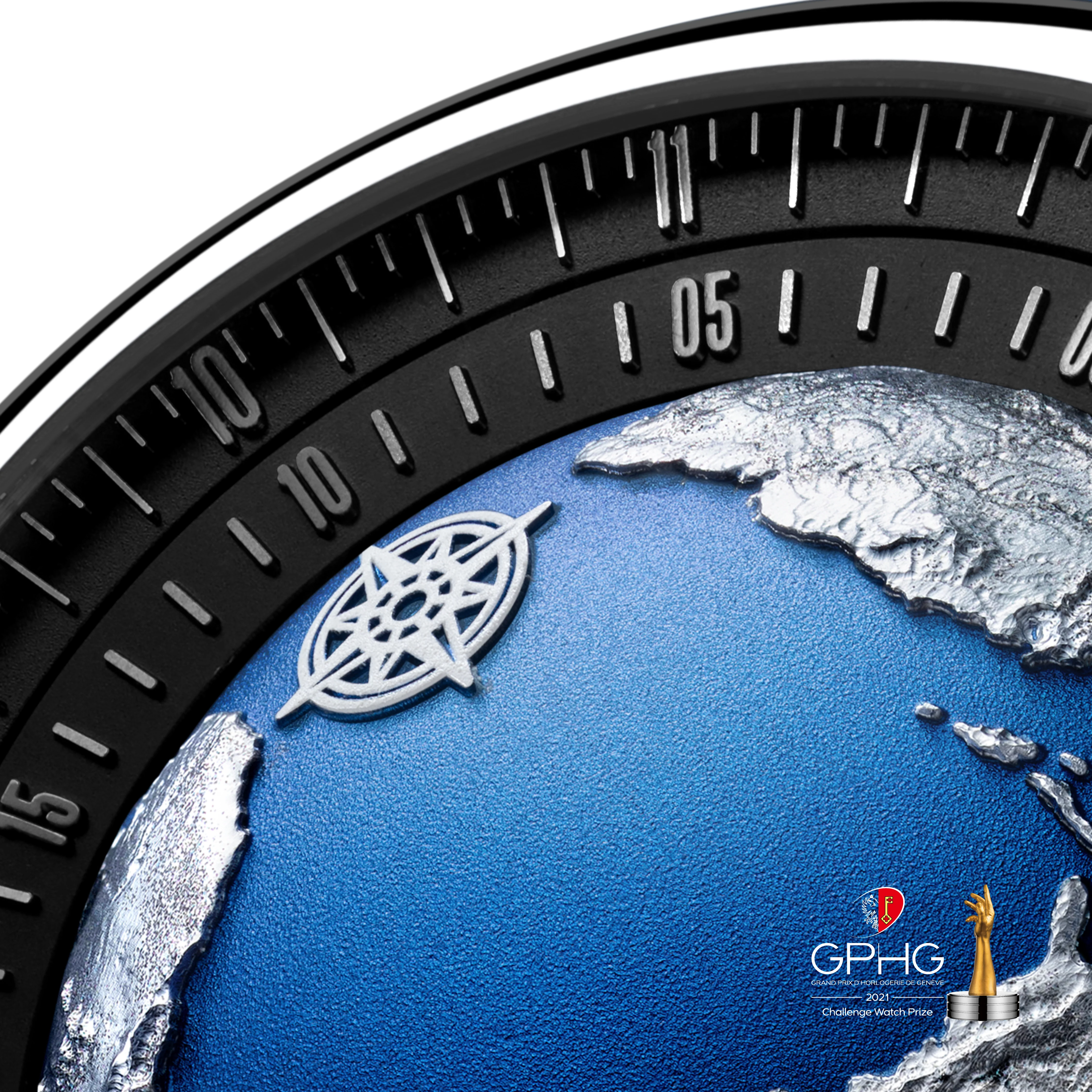 CIGA design BLUE PLANET II · ATLANTIC OCEAN-INSPIRED AUTOMATIC WATCH - Image 3