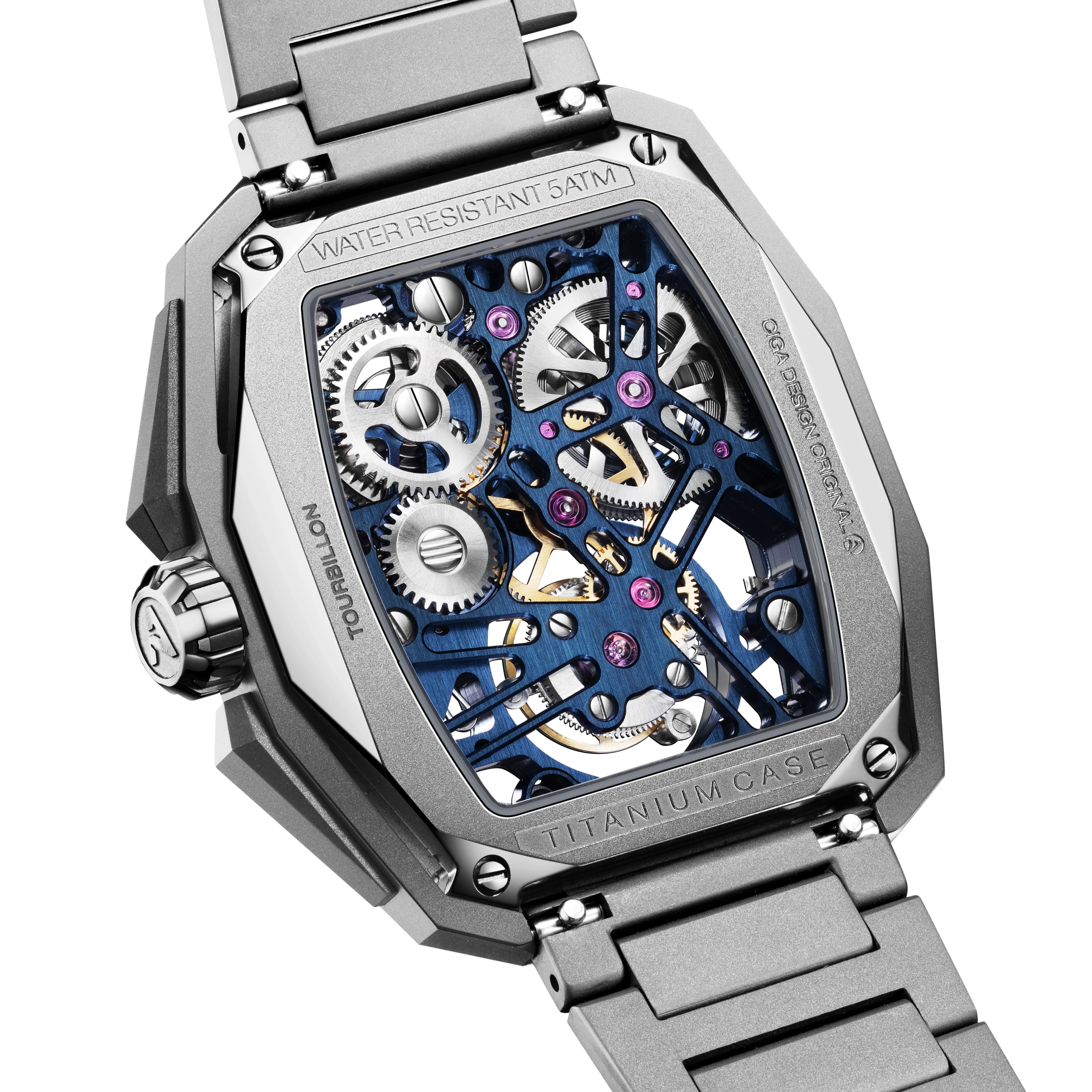 CIGA design ADVANCED SKELETON COMPLICATION WATCH HUNTER · TOURBILLON - Image 7