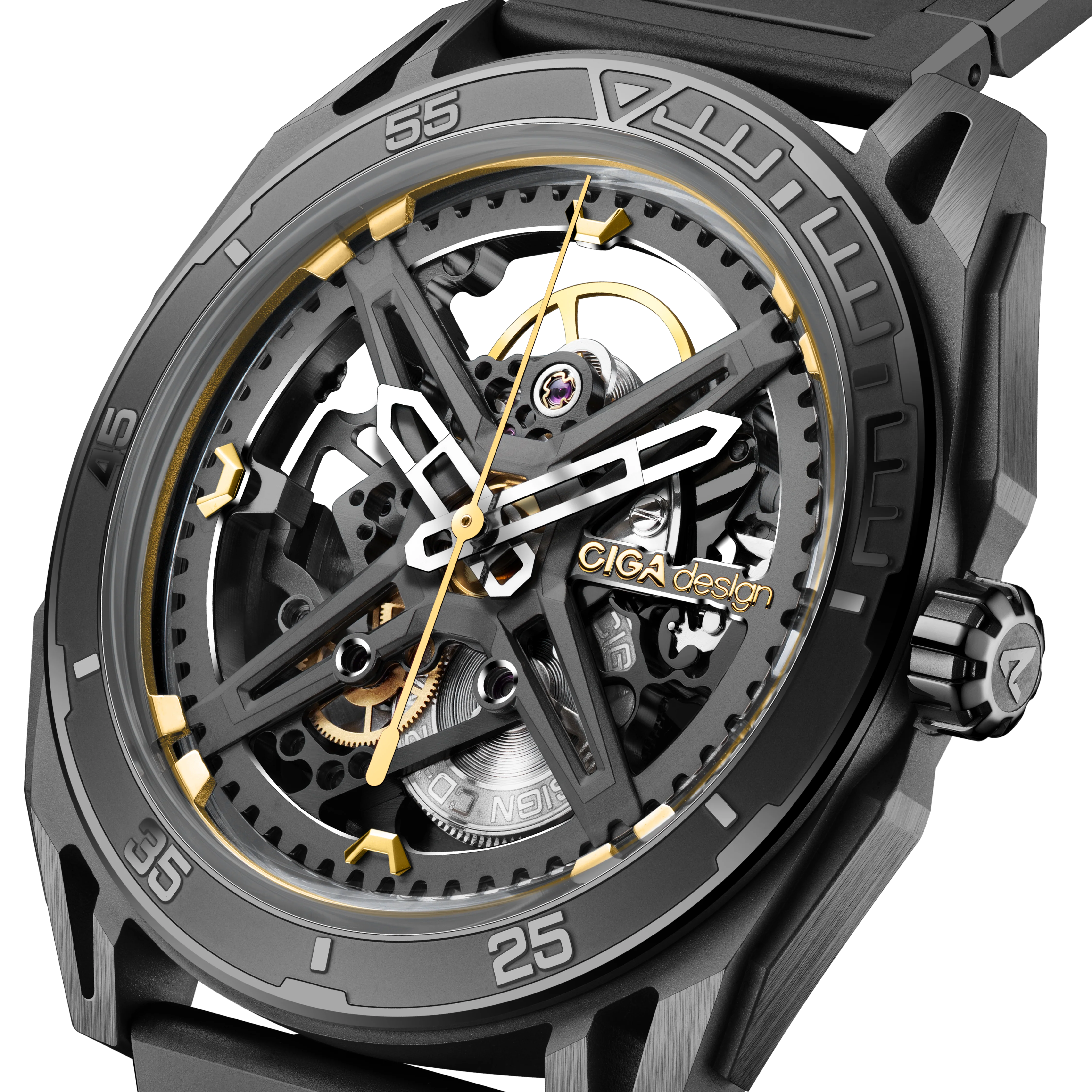 CIGA design ROUND AUTOMATIC SKELETON WATCH · FALCON - Image 3